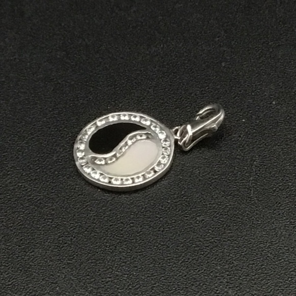Sterling Silver Yin and Yang charm 925 Hallmarked CB Carlo Biagi - Picture 2 of 5
